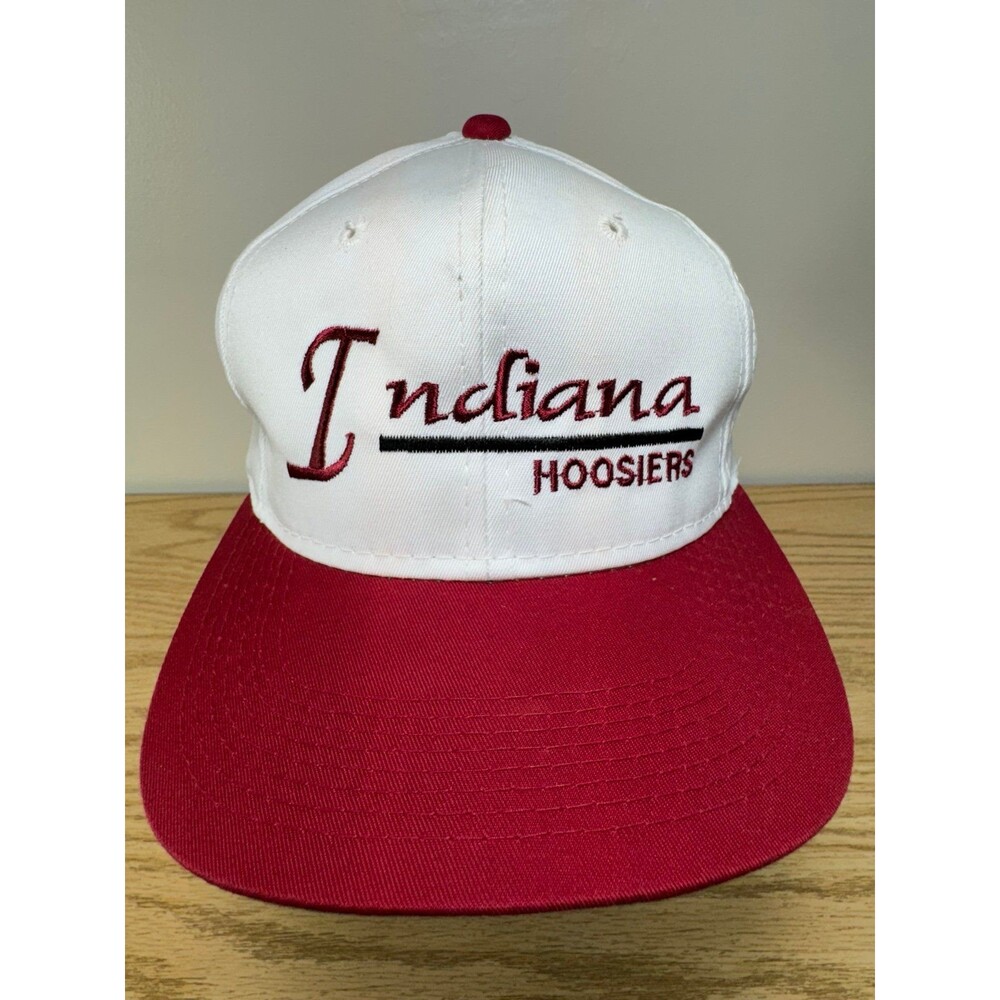 Vintage Indiana University IU Hoosiers Snapback Hat Cap The‎ Game
